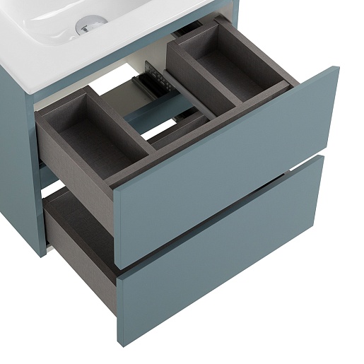 BelBagno Тумба под раковину Kraft 39-50 подвесная Голубой матовый – картинка-5